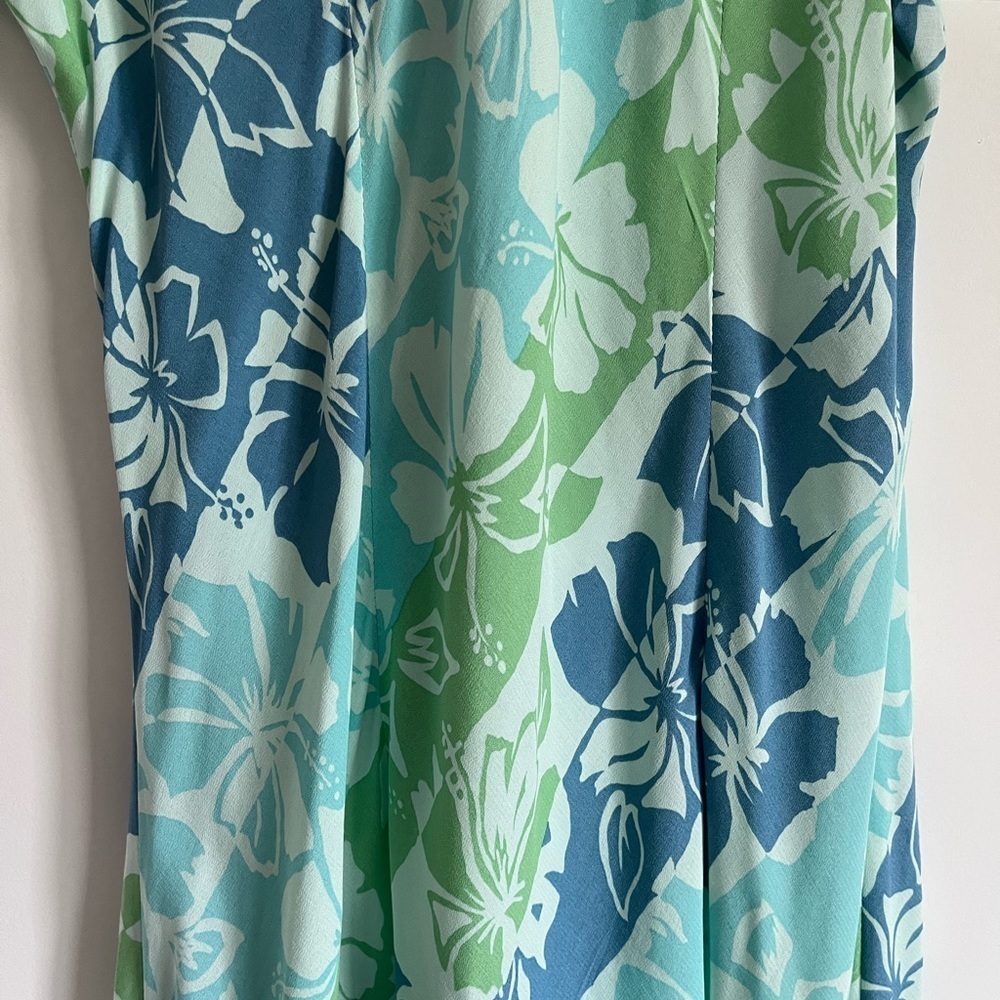 Vintage Hilo Hattie Floral Dress Large - Picture 10 of 15
